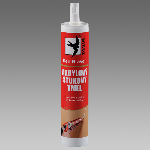 Den Braven 20702RL Akrylový štukový tmel biely 310ml RED LINE
