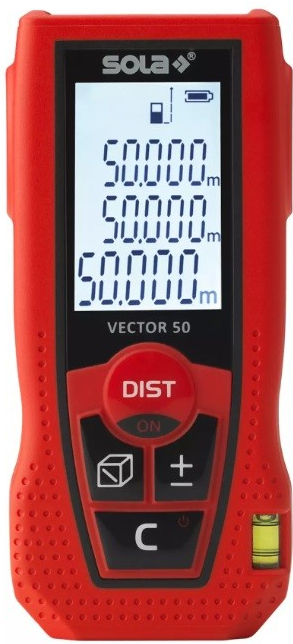 SOLA VECTOR 50 laserov mera vzdialenosti 50m 71024101