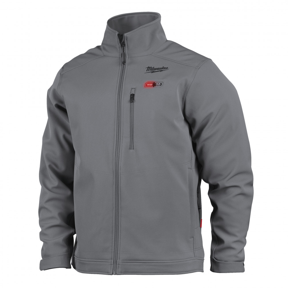 MILWAUKEE M12 HJ GREY5-0 (XXL) Prmiov vyhrievana bunda - siv