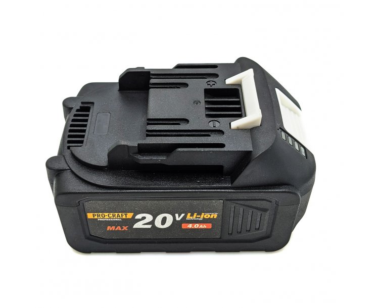 PROCRAFT akumultor Li-Ion 20V 4Ah MAX